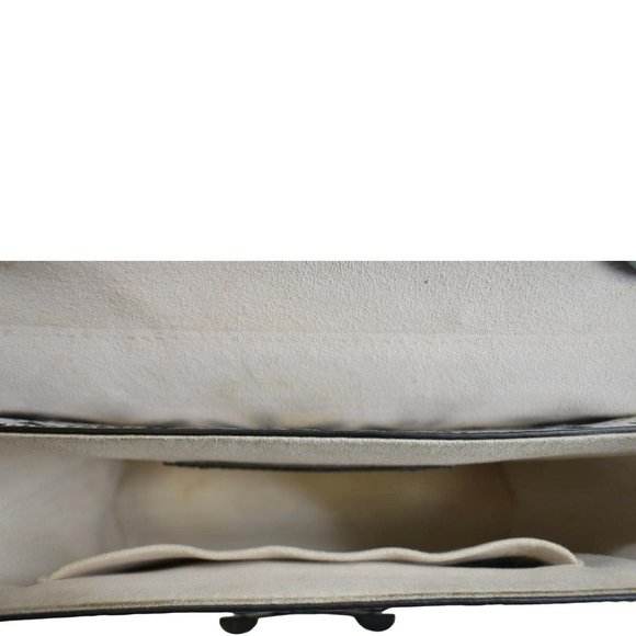 LOUIS VUITTON LV Twist Graphic MM Leather Shoulder Bag Black - Picture 15 of 16